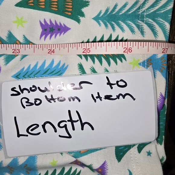 Christmas Tree Print Pajamas Adults New XXL Unisex - Picture 9 of 15